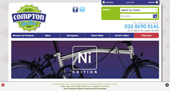 Desktop Screenshot of comptoncycles.co.uk